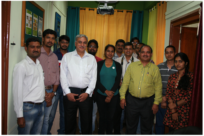 Group Photo with Dr. Shailesh Nayak at IITM                                                                                                                                                                                                                                                                 